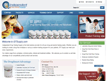Tablet Screenshot of drugtestconsulting.com